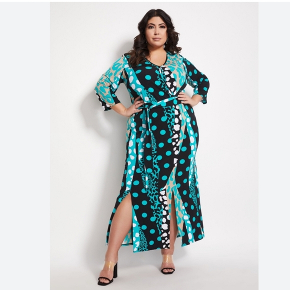 Ashley Stewart Dresses Ashley Stewart Belt Wrap Dress Poshmark